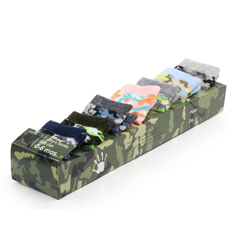 6 Pair Baby Boys Girls Infant Cotton Cartoon Floral Pattern Socks Warm Anti Slip Floor Socks Leg Warmer