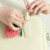 Cute Fruit Coin Purse Bag Charm Mini Fruit Coin Wallet Zipper Change Purse Keychain Charm for Handbag Tote Wallet Accessories