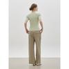 CC collect. Shoulder Split Rib Pullover C262ksk031