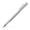 Fountain Pen F Fine Nib Guilloche Rhodium 146591 Officially Imported Faber-Castell