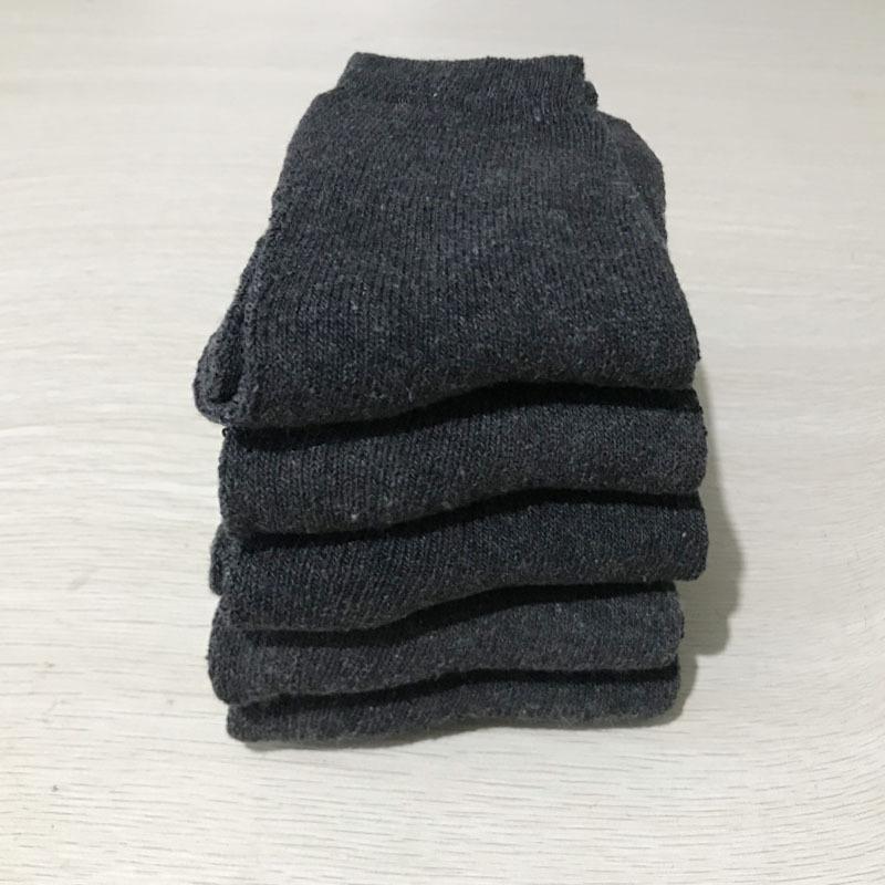 5/10 Pairs Women Double Layer Octagonal Flower Rabbit Wool Socks Autumn Winter Retro Coarse Knit Socks