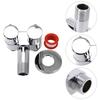 Toilet Valve Angle Valve Double Control Metal Handle One In Two Out Three-way Filling Toilet Companion High Quality