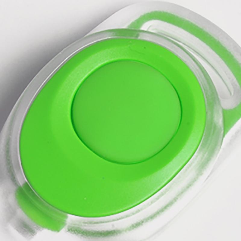 LED Light Up Armband Reflective Adjustable Wearable Silicone Running Belt Strap