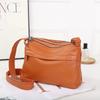 Women's Top-Grain Leather Shoulder Bag - Spacious Underarm Tote for Moms, Practical Commuter Crossbody