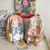 New Kindergarten Backpack Rabbit Cartoon Change Bag 3-10 Years Old Casual Cross-border Small