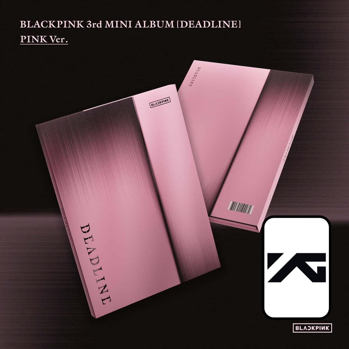 BLACKPINK - DEADLINE / 3-й мини-альбом [YG POB] PINK ver.