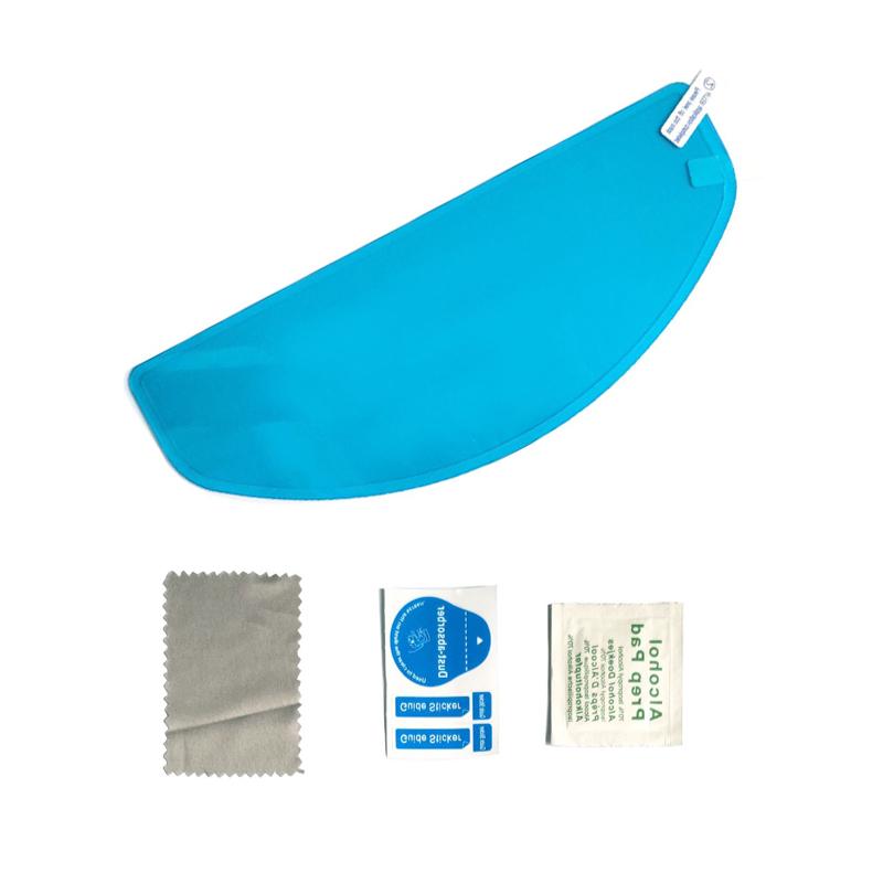1Pc/2Pcs Motorcycle Helmet Anti Fog Film,Transparent Rainproof Universal Film,Sun Visor Rainproof Lens Film,Motorcycle Accessory
