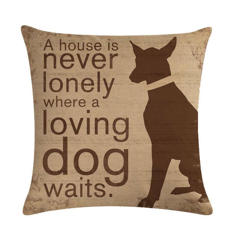 Versatile Cotton Linen Pillow Cover For Sofa Chair Car Seat Decoration
