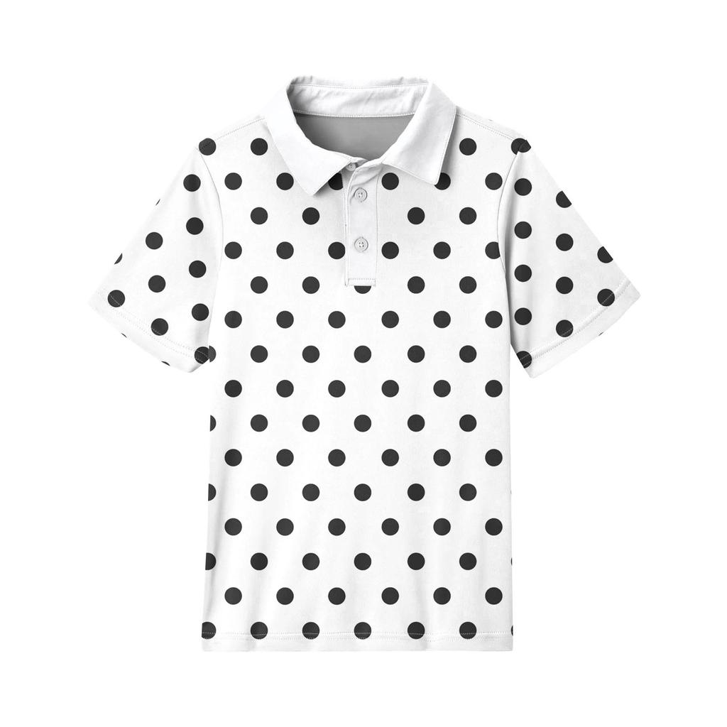 Children's Daily Casual Short-sleeved Print Tops T-shirts  Shirts