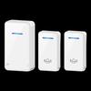 Wireless Smart Doorbell with One Transmitter & Two Receivers, Waterproof, Ideal for Home & Elderly Use