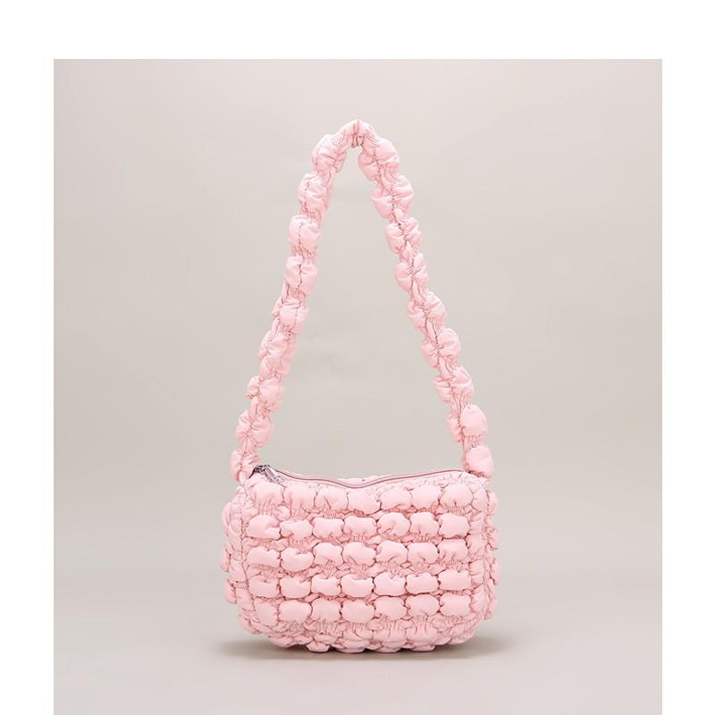 Fashionable High-texture Cloud Bag Women's 2025 New Casual One-shoulder Underarm Niche Design All-match Pleated
