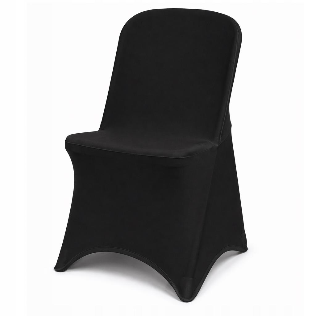 Banquet Chair Cover Black Universal Elastic THICK