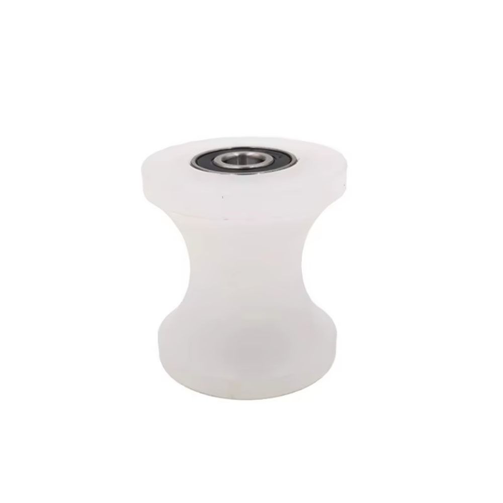 1 Stück Nylon U-Nut Lagerrolle Verschleißfest U-Nut Schiebetürrolle Hochtemperaturbeständig Edelstahl