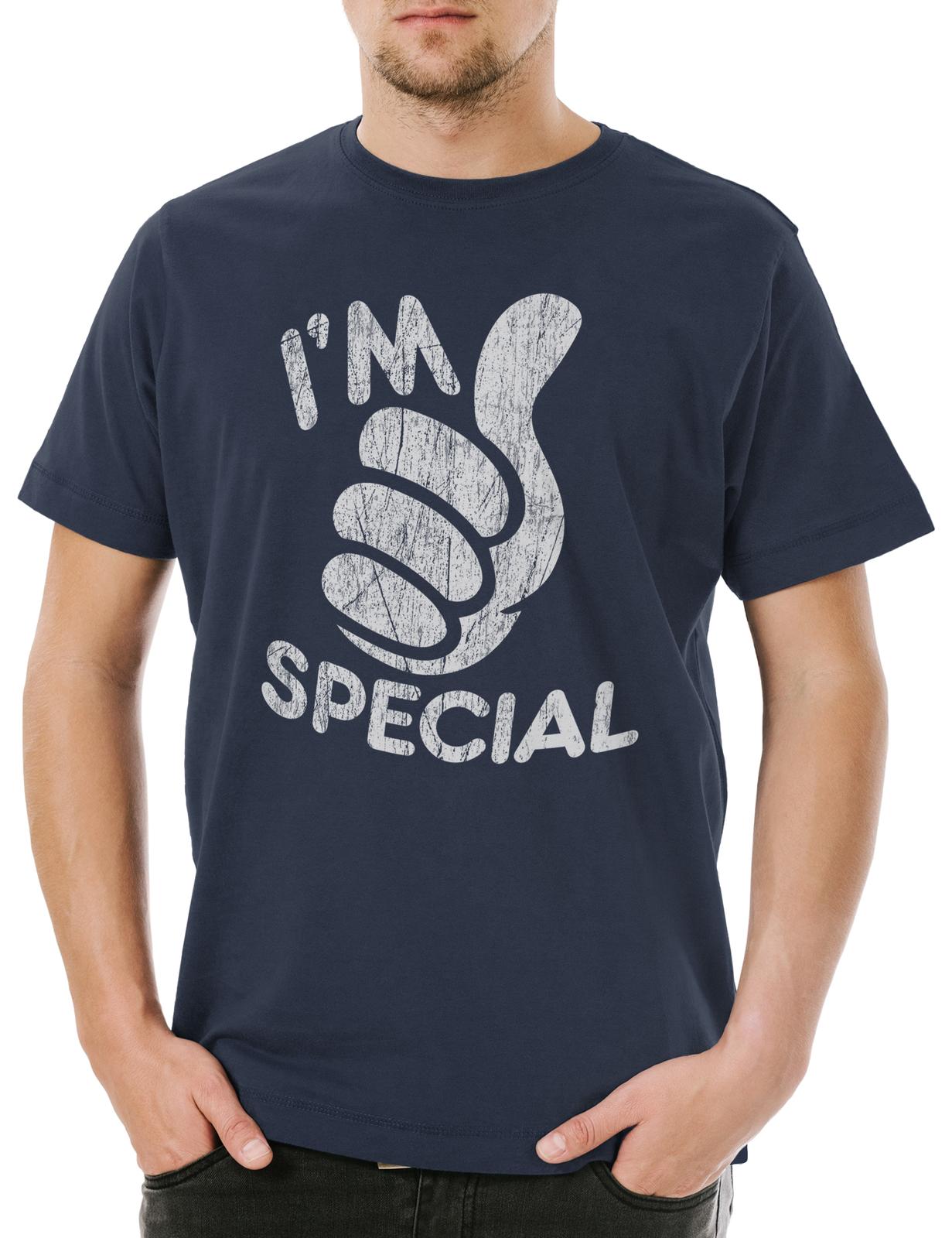 I m Special Men s T-Shirt Mens Womens Tees Top Thumbs Up Gamer Gaming Games Nerd Geek Thumbs Up S