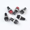 5 Stück 5x20 6x30mm Sicherungshalter Schwarz Versicherungsschlauchfassung Sicherungshalter 10A 250V AC 15A 125V AC Für 5*20 6*30MM Versicherungspanel