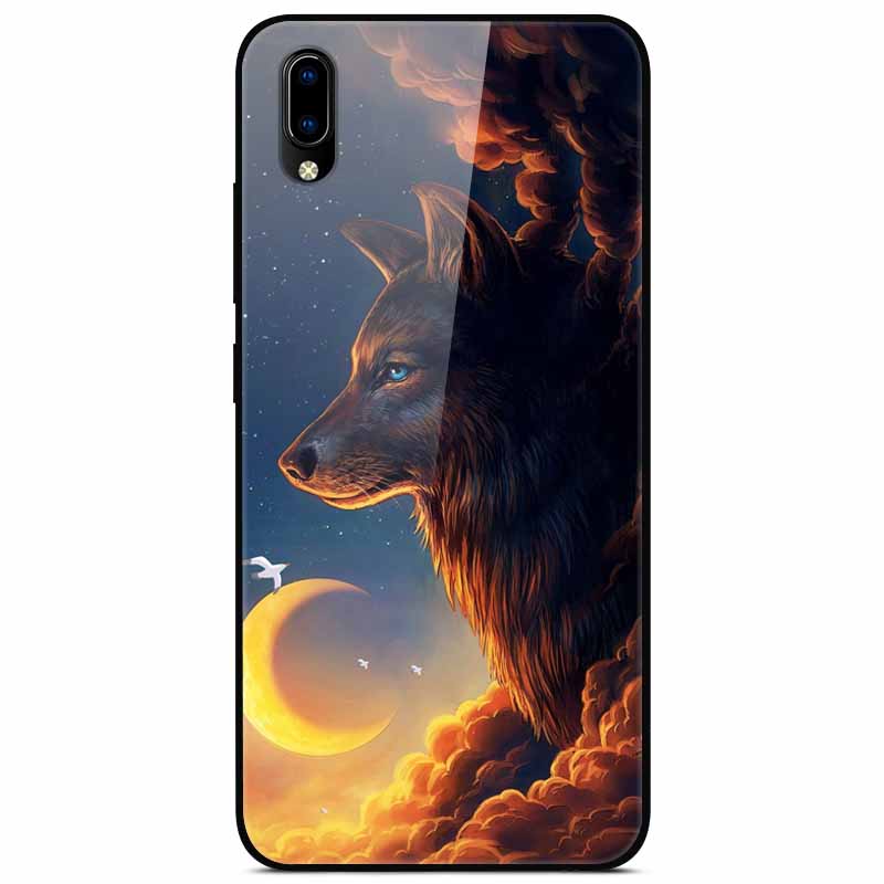 Für vivo V17 Hüllen V17 Pro Gehärtetes Glas Harte Rückseite Für Vivo V15 Pro Handyhülle Coque Für Vivo X50 Pro Lite Hülle X 50Lite