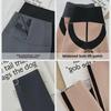 Women's High-Waist Seamless Velvet Shark Pants - Warm, Thick Autumn/Winter Yoga Bottoms, Suitable for Spring and Autumn