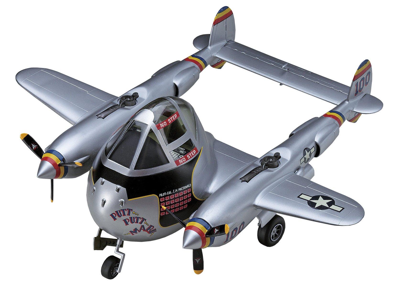 

Hasegawa Egg Plane US Army Lightning Пластиковая модель TH26 P-38 Немасштабная