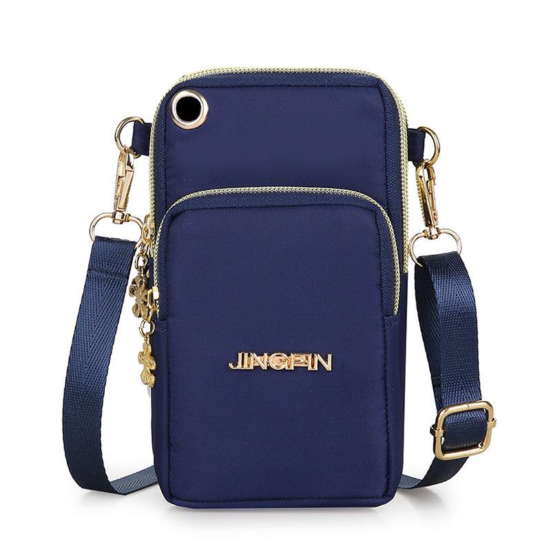 Multifunctional Outdoor Sports Running Arm Bag: Zipper Coin Purse & Crossbody Small Square Cell Phone Holder.