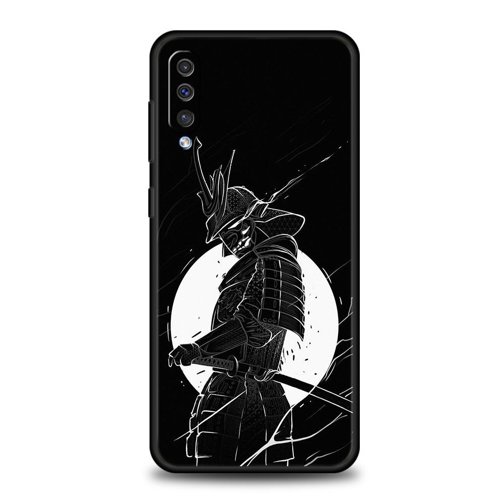 Painting Japan Samurai Art Phone Case for Samsung A52 5G A12 A70 A50 A40 A20s A30 A10s A20e A10 A22 A72 A32 A02 A42 A04S Cover