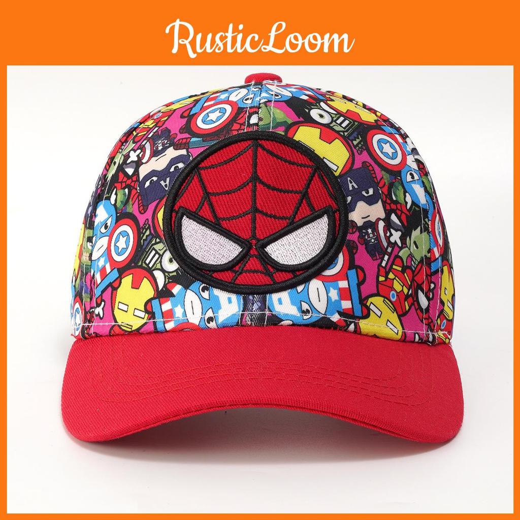 Outdoor Cartoon Baseball Hat With Embroidery And Cotton Breathable