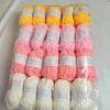 20Pcs/Lot Milk Cotton Wool Yarn Set 4 Strands Soft Baby Cotton Yarn Woolen Yarn for DIY Dolls Bags Sweater Hats Combination Pack