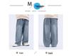 Kids' Street Style Loose Straight-Leg Jeans - Spring & Autumn Trendy Korean Casual Pants