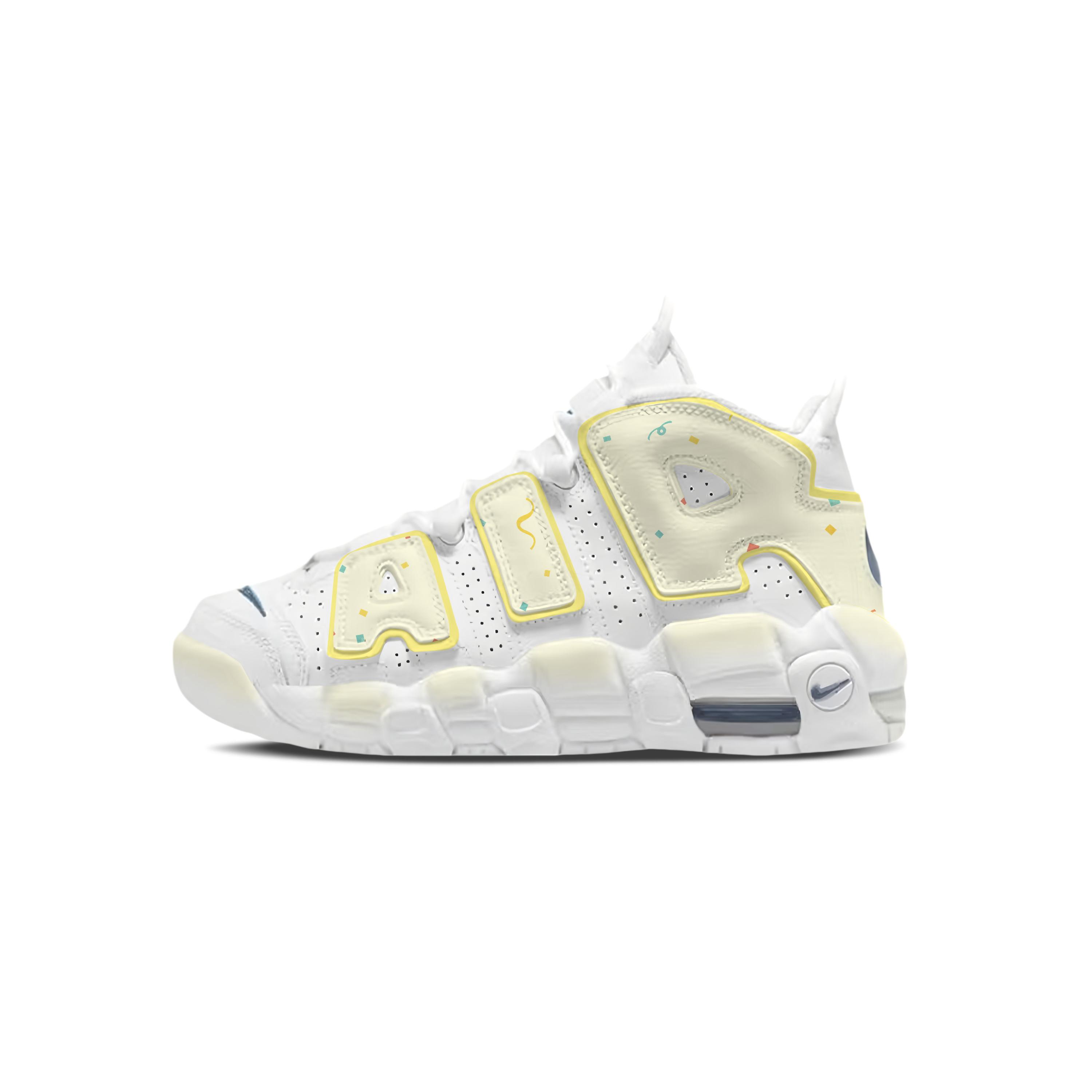 Nike Air More Uptempo Krēmkrāsas Dzeltena