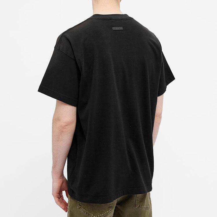 Fear of God FG Tee Vintage Black Men Tops FG50-025CTJ-010