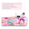 Lilybeauty Pencil Case for Elementary School Girls and Password Pencil Case with Pencil Cute Stationery Boys, Double-Sided Opening, Multifunctional,