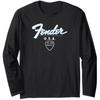 Fender U.S.A. 96 mm Heavy Classic Guitar Pick Poster Long Sleeve Tee