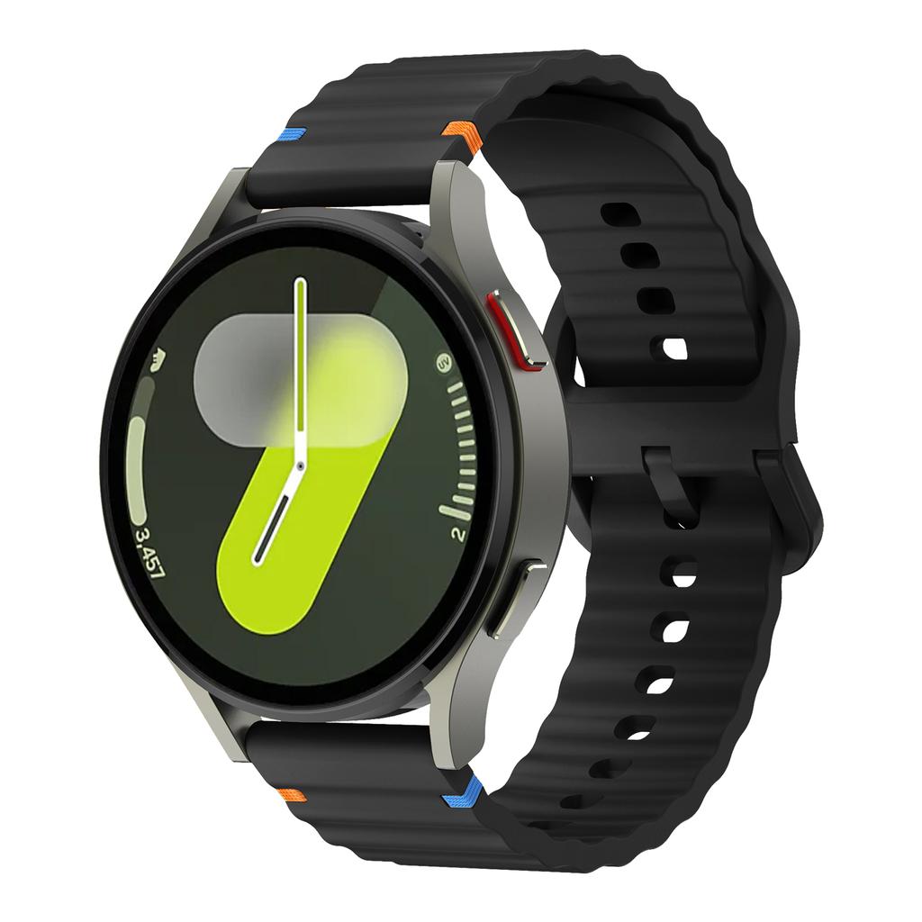 20mm 22mm watch Straps For Galaxy Watch 6/7/FE/5/pro/4/Classic/3/Active 2/Gear s3 Silicone Bracelet Huawei watch GT/5/4/3/2 Band