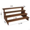 Collectibles Wood Display Stand Riser Jewelry Rack Showcase Fixtures For Figures Toys Crafts