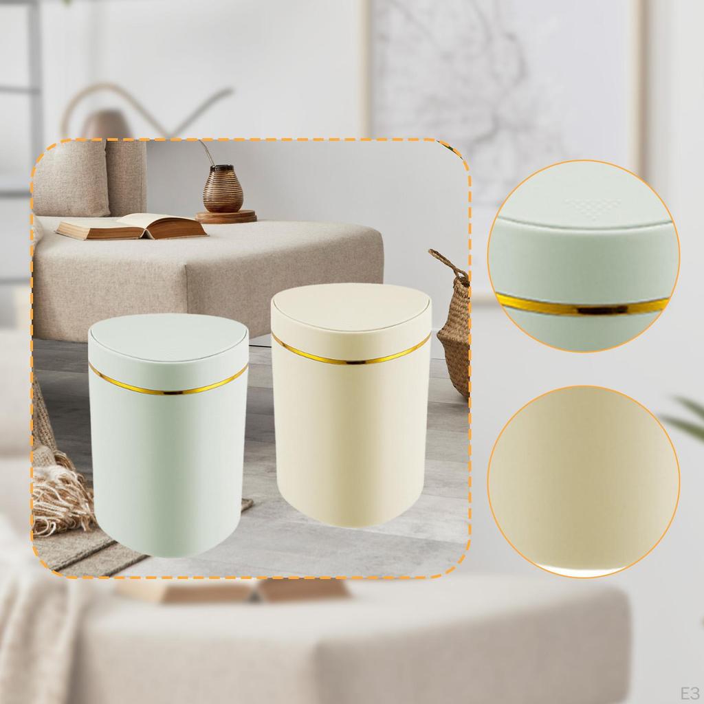 Kompakter Abfallbehälter für Schreibtischorganizer Mini Aufbewahrungsbehälter Home Office