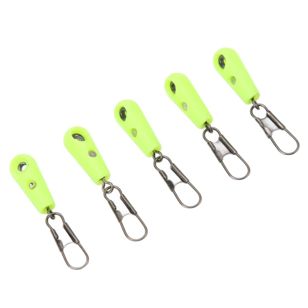 Fishing Line Sinker Slides Fishing Float Connector Green Low Resistance  Float Connector Lure Line