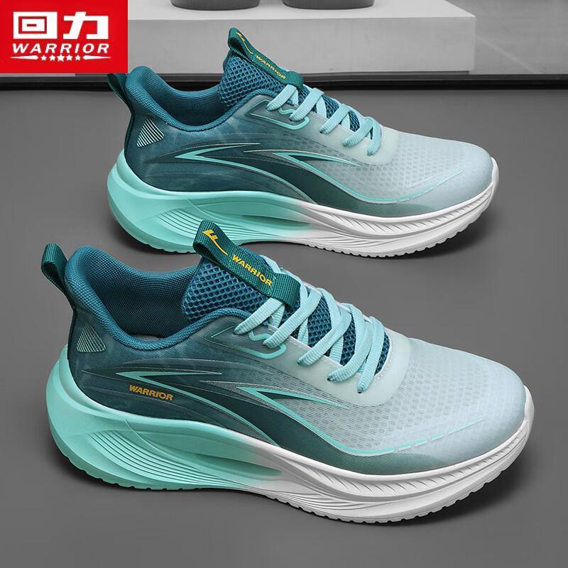 Warrior Men's Breathable Mesh Lace-Up Casual Sports Shoes