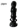 Small Desk Ornament for Men Triple Stacked Skulls Figurine, Spooky See Hear Speak No Evil Skeleton Head Retro Home Office Accessories Statue,