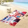 Luka Modrić Print Beach Towel, Large Soft Quick Dry Towel for Beach Camping Swimming