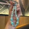 Handmade Acrylic Rabbit Beaded Keychain & Phone Chain