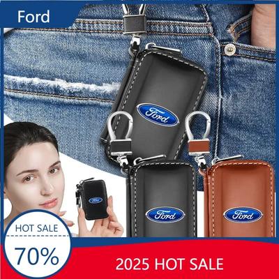 Focus Hot For Ford Car KeyChain Unisex Key Bag Multifunction Organizer Key Wallet For Ford Focus 3 2015-2018 Kuga 2016-2019 Esca