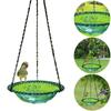 Hanging Bird Feeder with Hook Flower Shaped Bird Feeder Creative Bird Food Dispenser for Outdoor Garden Decoration