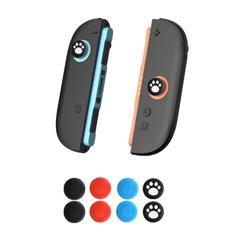 8pcs Silicone Joystick Grip Caps for NS2 Controller Rocker Cover Replacement Thumbstick Protective Cover