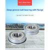 1 PC Flange bearing with flange F6000 6001 6002 6003 6004 6005 6006zz / 2RS