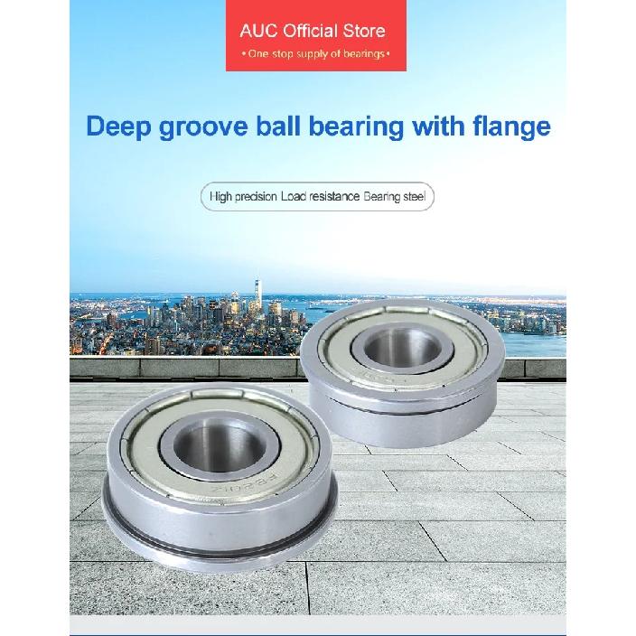 1 PC Flange bearing with flange F6000 6001 6002 6003 6004 6005 6006zz / 2RS