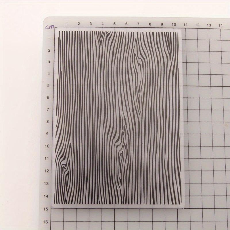 1PC 3D Embossed Folder for DIY Relief Craft Making Tree Print Pattern Background Greeting Card Scrapbooking No Stamp Metal