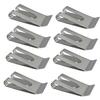 Metal Belt Clip Holster Sheath Belt Clip Double Holes Clasp Spring Buckle Hook for Belt Bag Leather DIY for Wallets Pouches