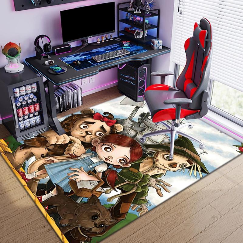 1PC The Wizard of Oz Rug - Home Decoration Carpet For Living Room Bedroom Flooring Computer Chair Area Rug