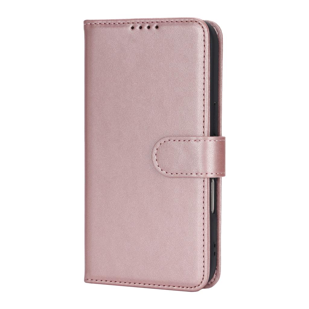 Etui z podstawką dla iPhone 17 Pro, odporne na wstrząsy, skórzany portfel, pokrowiec na telefon