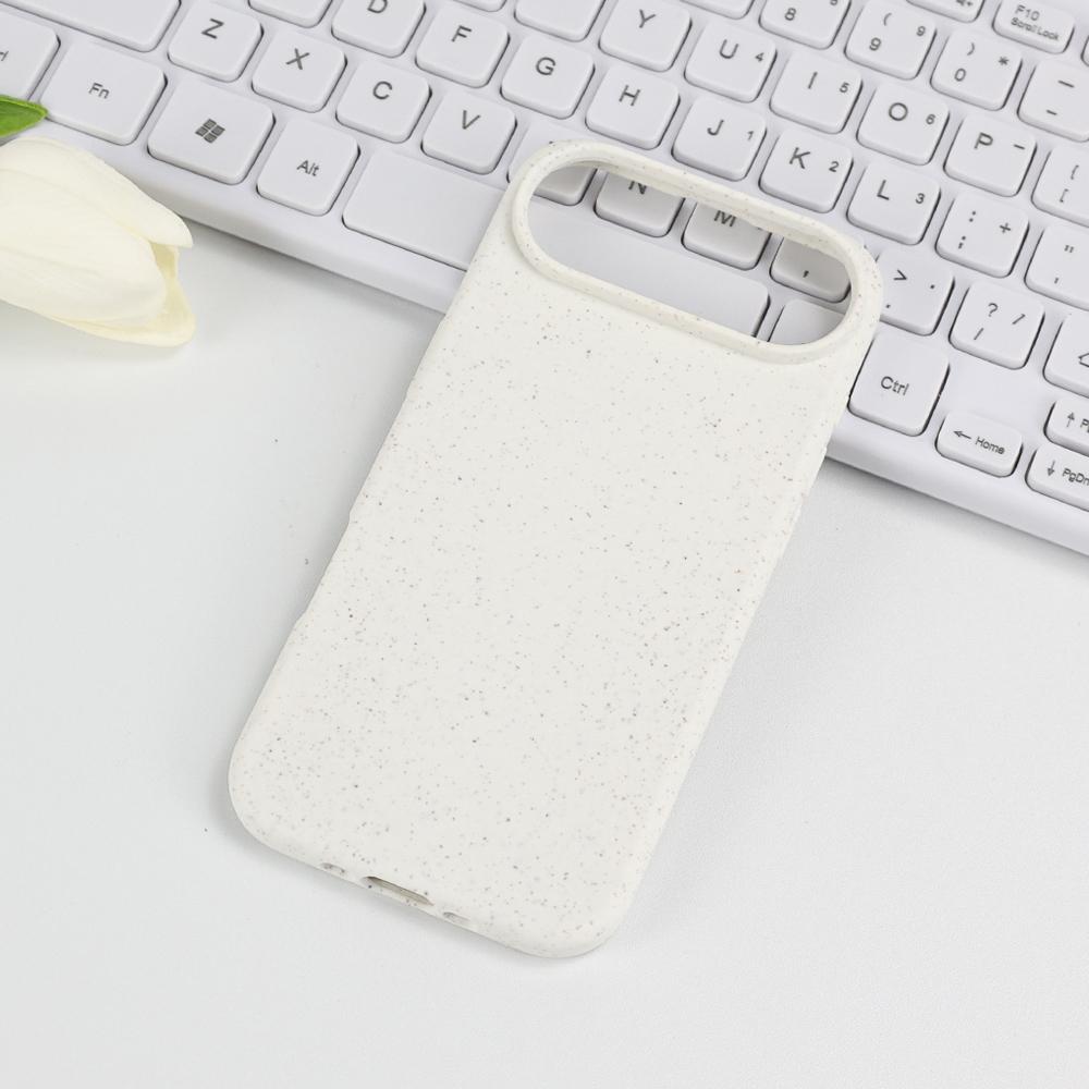 Eco Biodegradable Wheat Straw Soft Phone Case For iPhone 17 Air 16 E 15 14 Plus 13 12 Mini 11 Pro Fashion Matte Shockproof Cover iPhone 11