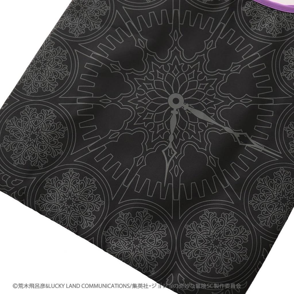 Bizarre Adventure Stardust Eco Bag Jotaro 32 X 31 X 11 Cm 12 X 16 [Blooming] [JoJo's Crusaders] Bag/My Kujo/DIO (Black) [Bag Approx. Case Cm]